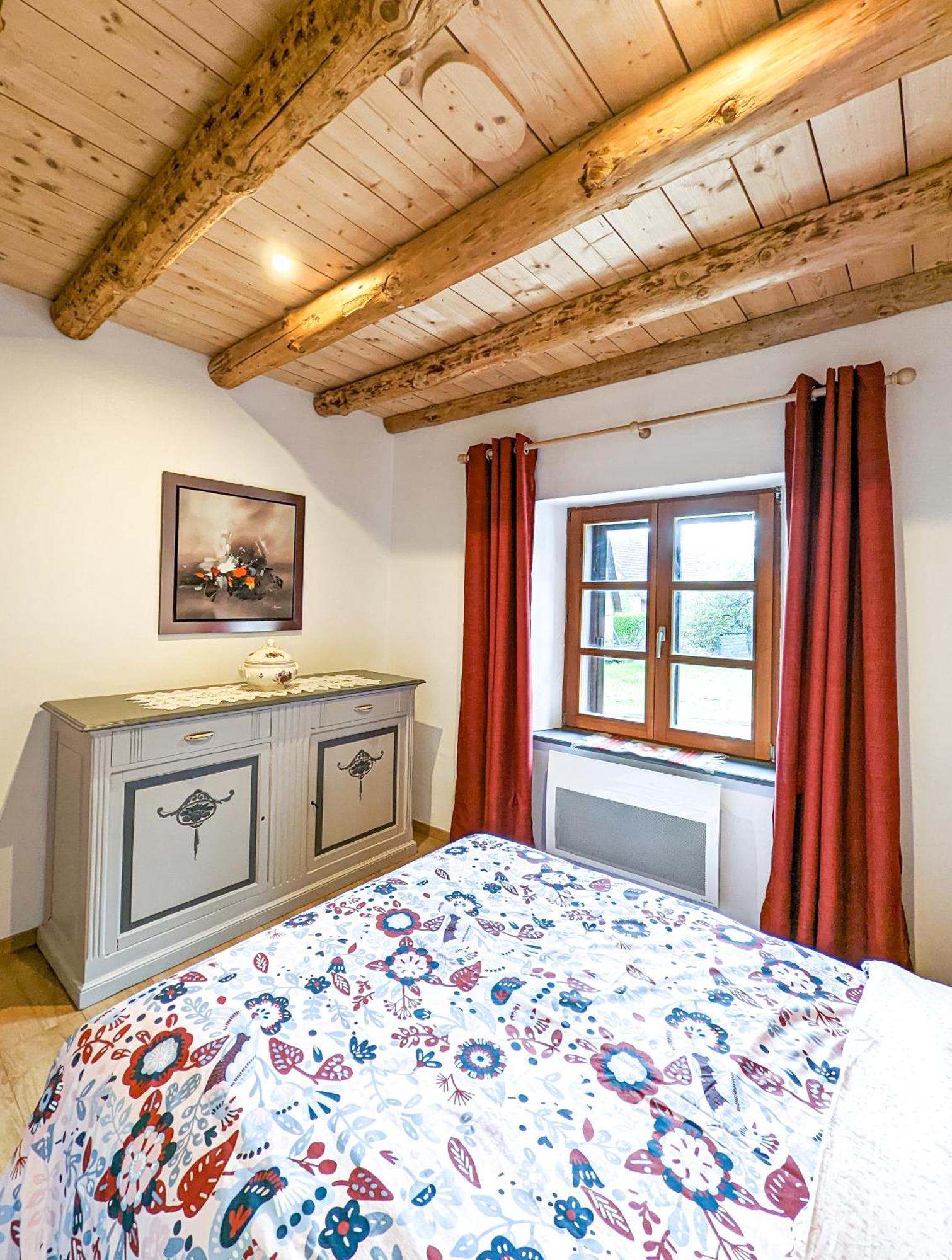 La Fermette Vosgienne De La Goutte Apartamento Steige Exterior foto