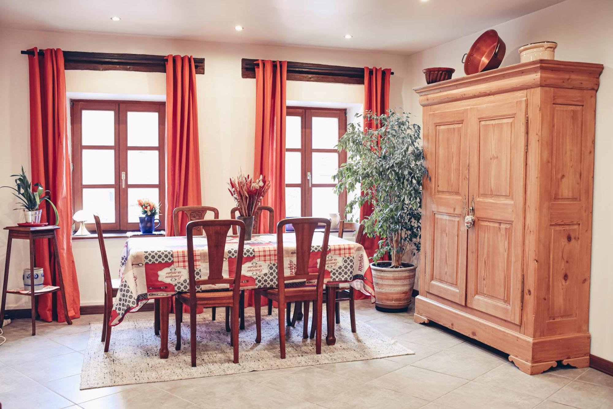 La Fermette Vosgienne De La Goutte Apartamento Steige Exterior foto