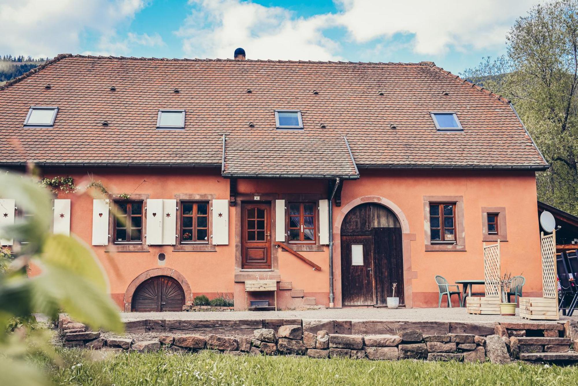 La Fermette Vosgienne De La Goutte Apartamento Steige Exterior foto